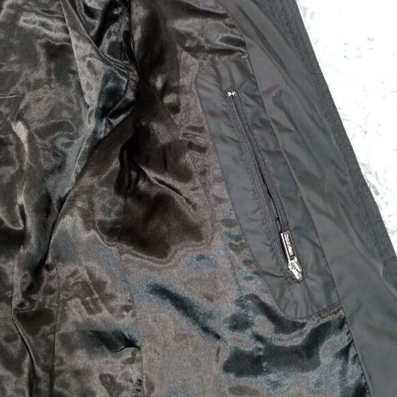 Calvin Klein Jacket Womens XS Black Parka Puffer Duck Down Waterfowl Hooded - Picture 5 of 16